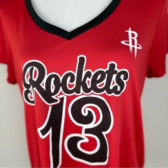 NBA Houston Rockets James‎ Harden #13 Women’s Shirt Size L - Picture 2 of 8